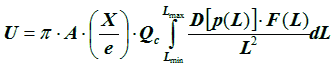 expression 1 for direct ionisation upset rate